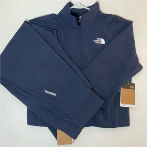 NWT The Northface TNF Tekwear Grid Jacket and Pants - Navy - Large